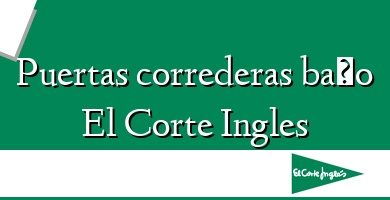 Comprar  &#160Puertas correderas baño El Corte Ingles