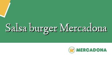 Comprar  &#160Salsa burger Mercadona