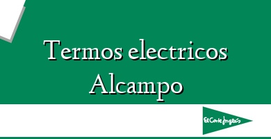 Comprar  &#160Termos electricos Alcampo