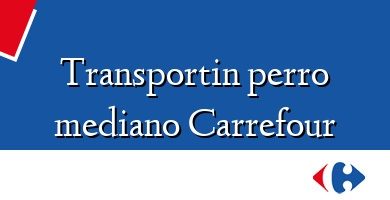 Comprar  &#160Transportin perro mediano Carrefour